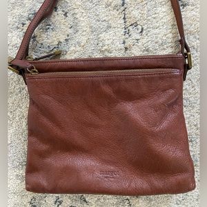 Margot Brown Leather Crossbody